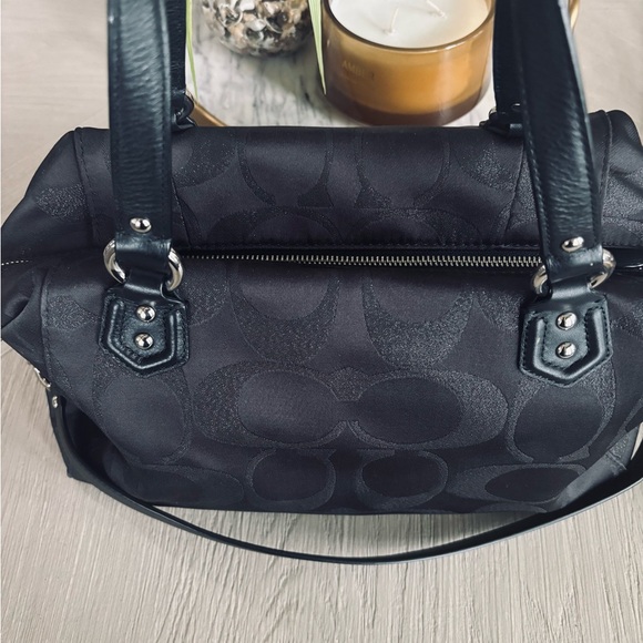 Coach Black Satchel Bag - Picture 9 of 16